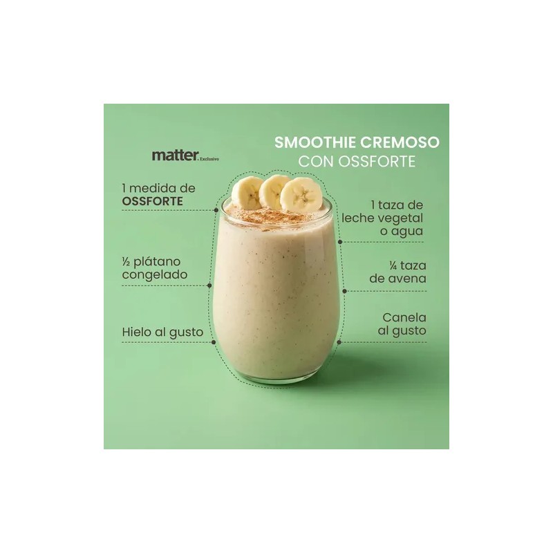 Suplemento Matter Colageno Ossforte - polvo