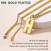 GoldChic Jewerly Gold Letter T Necklace For Sports Men, 26