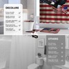 Aprophic Flag Shower Curtain Set 4 Piece, Independence Day Patriotic
