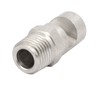 uxcell 1/4BSP 304 Stainless Steel Wide Angle Flood Jet Flat