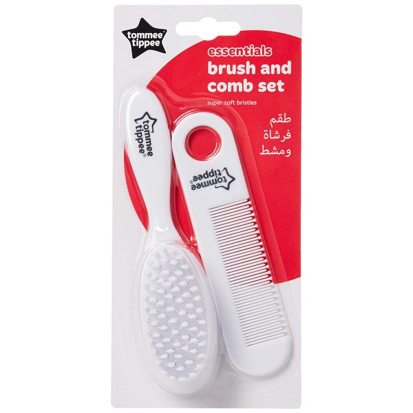 Tommee Tippee Essential Basics Brush and Comb Set by Baby Products