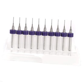 Akozon PCB PCB Carbide Micro Drill Bit Tool Set 0.1 mm to 1.4 mm (0.5 mm) Pack of 10