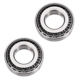 sourcing map 30206 Tapered Roller Bearing Cone and Cup Set, 30mm Bore 62mm OD 17.5mm Thickness 2Pcs