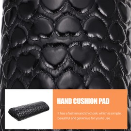 Gatuida Stylish Love Heart Manicure Hand Pillow Ergonomic Wrist Support Cushion for Nail Portable Design for Salon Use for Special Occasions