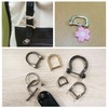 METALLIXITY Pack of 6 Horseshoe D-Ring 15 mm U-Shape Buckles