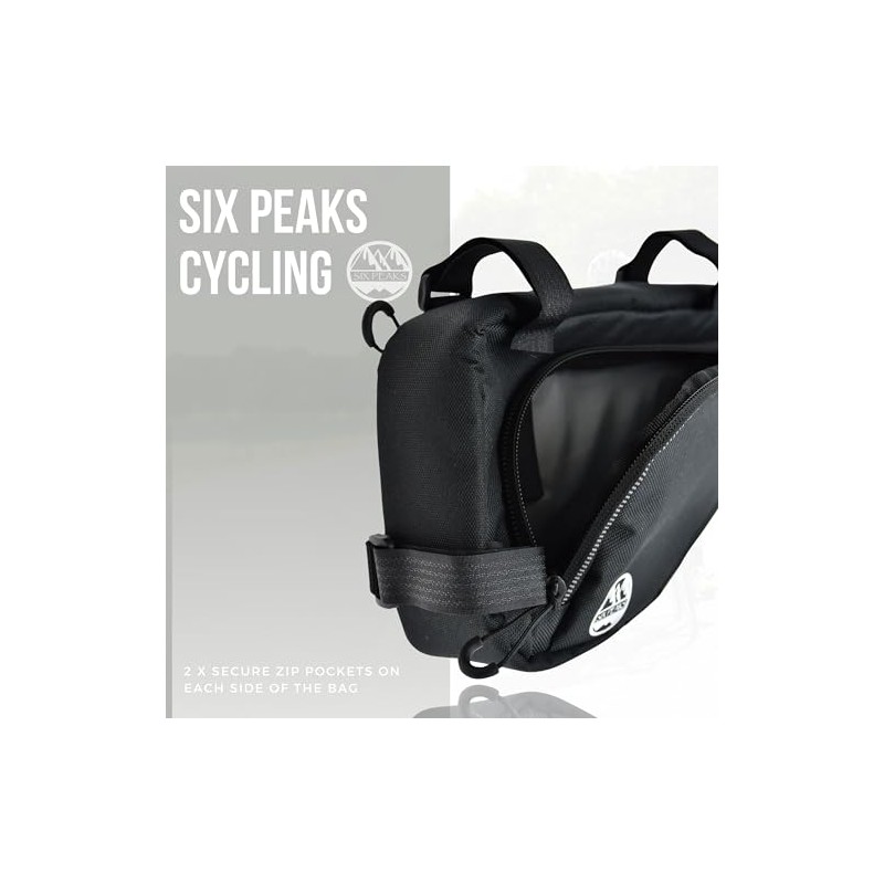 Six Peaks Triangle Frame Cycling Bag, Bicycle Weather Resistant Bike