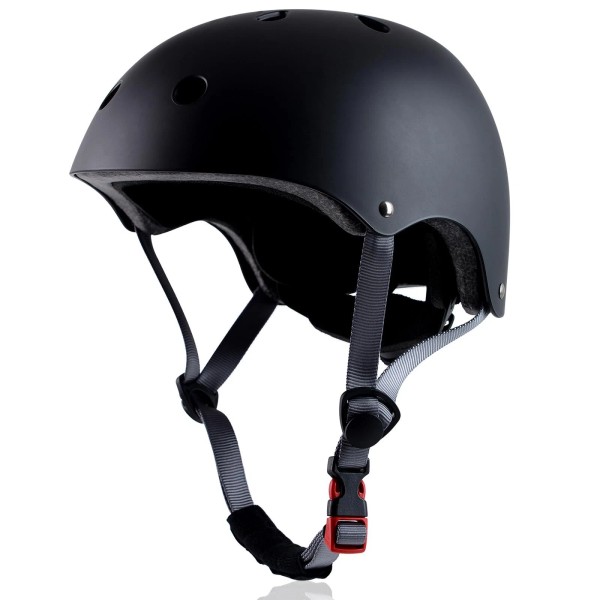 OUWOR Skateboard Bike Helmet, Lightweight Adjustable, Multi-Sport for Bicycle Skate...