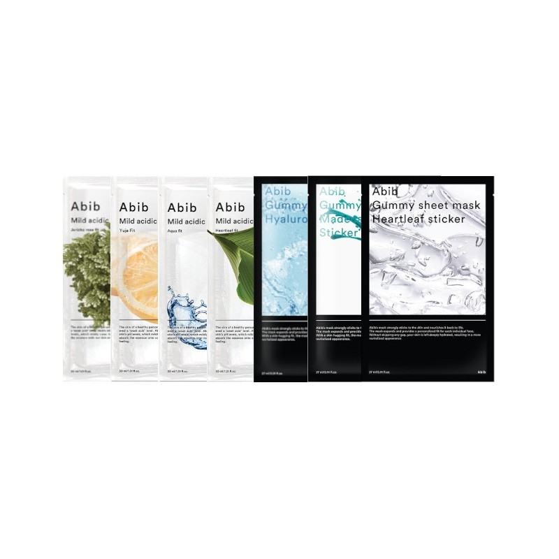 Abib Gummy Sheet Mask / Abib Mild Acidic Ph Sheet