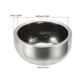 PATIKIL Pipe End Cap,1Pcs 304 Stainless Steel Tube End Cap Round Fitting Cap 25mm / 1inch OD Polished Pipe Cover Silver for Plumbing HVAC Industries Metal Tubing Water Gas Welding
