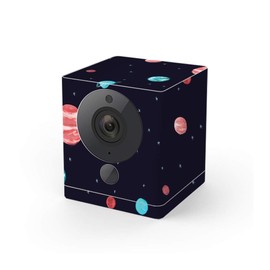 MightySkins Skin Compatible with Wyze Cam V2 - Bright Night Sky | Protective, Durable, and Unique Vinyl Decal wrap Cover | Easy to Apply, Remove, and Change Styles | Made in The USA