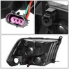 Auto Dynasty Chrome Housing Clear Corner Headlight Lamps+Tool Kit Compatible
