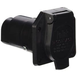Pollak 12-907p 9-Way Rv Connector Socket, Pkgd