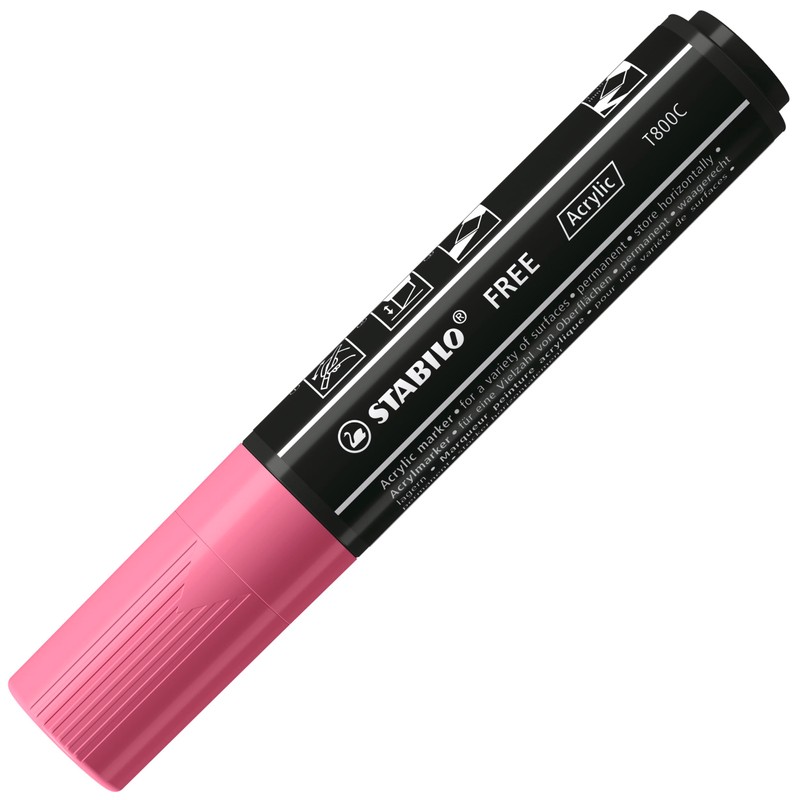 STABILO - Acrylic Marker - Free Acrylic T800C - Line