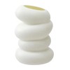 Generic Plastic Spiral White Vase Nordic Flower Arrangement Container for