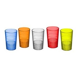 1 1/2 OZ Mixed Color Neon Lights Plastic Shot Glasses - Case of 300