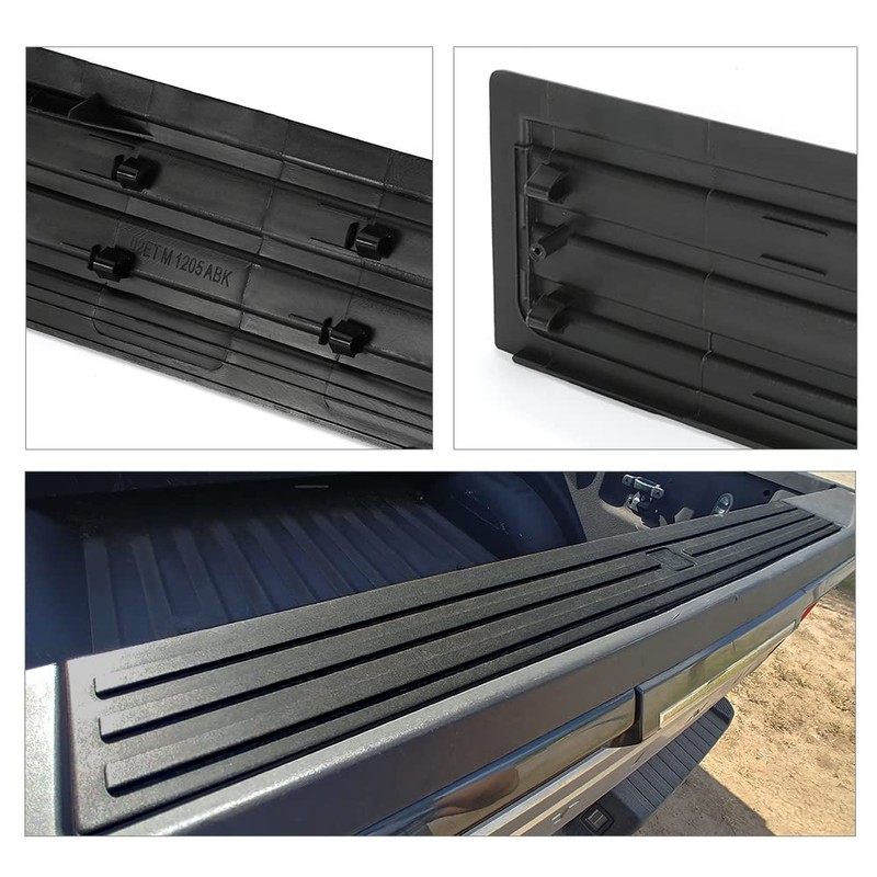 G-PLUS Tailgate Cap Pad Flexible Flex Step Molding Trim w/Release