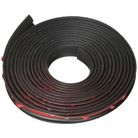 Z Shape Window Door Rubber Seal Weather Strip, Weatherproof, Soundproofing (16 Feet)