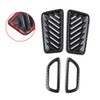 4pcs Car Interior Front Upper Air Vent Outlet Cover Trim