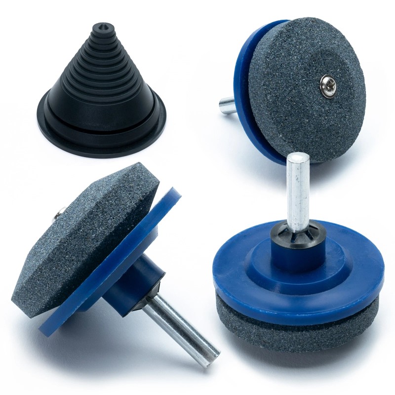 For ExMark, For Toro (3pc) Lawn Mower Deck Blade Sharpener