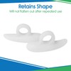 ViveSole Hammer Toe Straightener Pads (Pair) - Corrector for Curled,