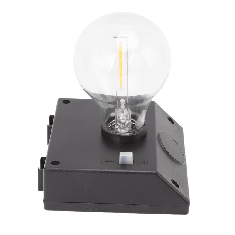 Solar Bulb Lamp Waterproof Decorative LED Shed Tungsten Bulb Wall
