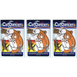 Cat Dancer 101 Cat Dancer Interactive Cat Toy, 3 Pack