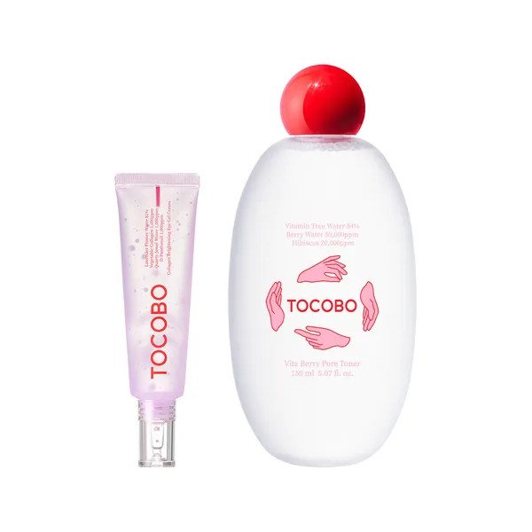 Set Antioxidante Facial Con Contorno De Ojos Tocobo