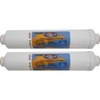 Omnipure (K5615-JJ) 12"x2.5" Inline K-Series 1 Micron Carbon Block With