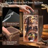 VkotaVkoty Book Nook Kit with Dust Cover & LED Light