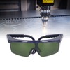 Laser Safe Glasses Optical Fiber Eye Protection Goggles Green Lens