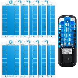 Does not apply Sticky Card Plug Refill Replacement Glue Cards for Flying Insect Trap Indoor-...