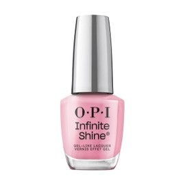 OPI Infinite Shine Long-Wear Bright Crème Finish Opaque Pink Nail Polish, Up to 11 days of wear & Gel-Like Shine, Flamingo Your Own Way, 0.5 fl oz
