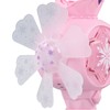 Musical Light Up Bubble Blower Innovative Hexagram Shape Princess Electric