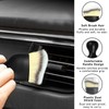 Dickno Car Interior Dust Brush, Soft Scratch Free Auto Detailing