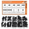 HELIFOUNER 146 Pieces M6 x 8mm /10mm /12mm /16mm /20mm
