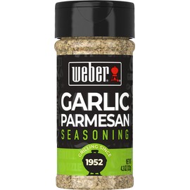 Weber Garlic Parmesan Seasoning, 4.3 oz (Pack of 6)