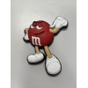 M & M Red M&M Magnets (Pack Of 10)