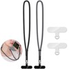 KITANIS 2 Pack Phone Lanyard,2×Phone Neck Strap,4×Tether Tabs,Universal Cell Phone