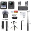 GoPro DJI Osmo 360 Rental + Wireless Remote + Drone Shot Selfie Stick 1.5m + 256GB SD Card Savicam Rental / DJI오즈모360 대여 + 무선리모컨 + 드론샷셀카봉1.5m sd카드 256기가 사비캠렌탈