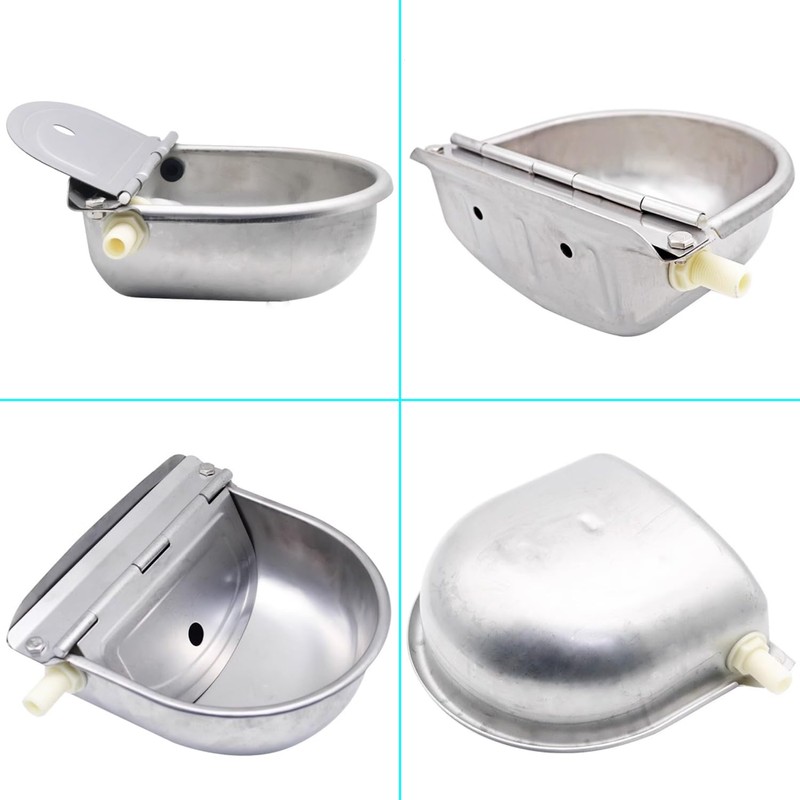 Automatic Dog Water Bowl Dispenser with Float Valve, 304 Stainless