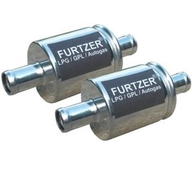 Furtzer LPG CNG GPL Car Gas Filter 14mm/14mm Gas Filter Pack of 2