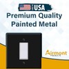 (2 Pack) Jumbo 2-Gang GFCI Rocker Wall Plate Cover –