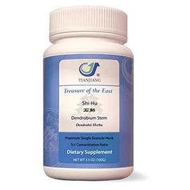 Treasure of The East, Dendrobium Stem - Shi Hu (5:1 Herbal Extract Granules, 100g)