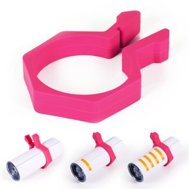 1 Pack Sublimation Tumblers Pinch Tool, Silicone Cup Clip for 20 Oz Sublimation Blanks Tumblers Skinny Straight Pinch Tumbler Perfect Clamp Grip Tool for Sublimation Paper and Tumblers (Pink)