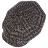 Stetson Hatteras Hoback Virgin Wool Flat Cap - Multicoloured Hat