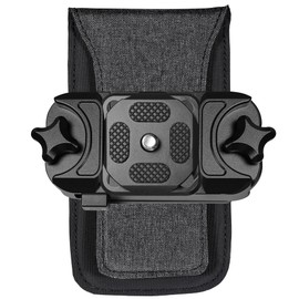 Cobby Camera Holster, [Capture Design] Camera Holder, Arca-Swiss Standard 1/4 Screw Plate Quick Release Clamp, Easy On/Off for SLR, Mirrorless Camera, Digital Camera, Aluminum Alloy (Camera Holster)