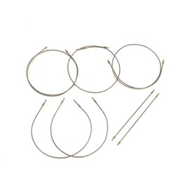 Stainless Steel Brake Line Kit. All Lines Cut To Length And Flared With Correct Fittings - Just Bend Them Into Place The Stop Shop SS-170