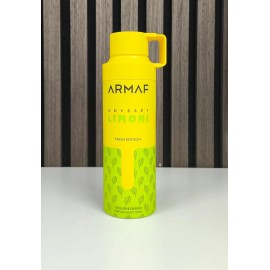 ARMAF ODYSSEY LIMONI 6.8 OZ CAN BODY SPRAY FOR MEN