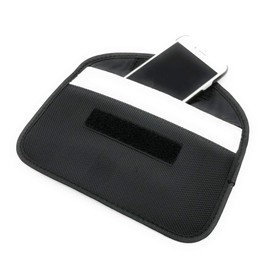 A-CRAFT Completely Blocks Radio Wave on Smartphones, Radio Wave Blocking, Out-of-Cell Phone Pouch, Just Put In A Bag, Relay Attack Protection, Smart Key (Black)