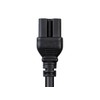 Monoprice 140070 Power Cord, Black